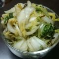 くまむしさん's cooksnap of when they made 漬けない！揉むだけ簡単★白菜のお漬けもの.