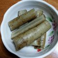 にゃんこもも's cooksnap of when they made 簡単追い鰹☆ゴボウの煮浸し！.