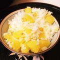 HIDE＆MIKI's cooksnap of when they made 炊き込みご飯　さつまいもご飯.