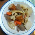 みるくたぬき's cooksnap of when they made 秋の煮物♪れんこん、エリンギのほっこり煮.