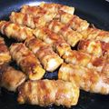 くまノン兵衛's cooksnap of when they made 豆腐の豚バラ巻き✿～照り焼きソースで～✿.