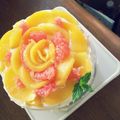 へりぇん's cooksnap of when they made 夏生まれ☆1歳のお誕生日ケーキ.