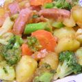 Rick_t's cooksnap of when they made ブロッコリーとじゃがいものケチャップ炒め.