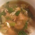 kawo982's cooksnap of when they made セロリとベーコンの中華かき玉スープ.