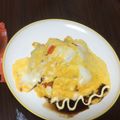 あり？'s cooksnap of when they made 野菜炒めの残りで卵包み♪.