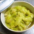 卯月のうさぎ２０１４'s cooksnap of when they made ずいき（天竺芋）の酢の物.
