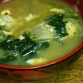 megumin☆★'s cooksnap of when they made 食べるスープ ！ほうれん草のかきたま汁.