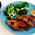 Yumipuppy's cooksnap of when they made 風味を楽しむ、わさび醤油のラムステーキ♪.
