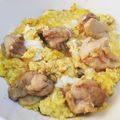♡MINE♡'s cooksnap of when they made お蕎麦屋さんの玉子丼☆手抜きご飯☆.
