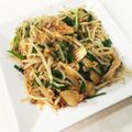 kiriko5's cooksnap of when they made 豚肉とにらもやしのｷﾑﾁ炒め.