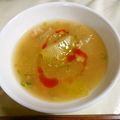 くるみ１７'s cooksnap of when they made 冬瓜と鶏挽肉のあんかけスープ.