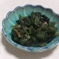 きらり流れ星's cooksnap of when they made ♡母の味♡からし菜漬物の炒め物.