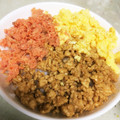 ラムオmemasak's cooksnap of when they made そぼろ卵丼♪簡単！.