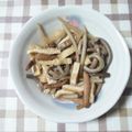 アタックひめちゃん's cooksnap of when they made ΘωΘ水煮ゼンマイと揚げ煮.