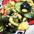 cookみぃ's cooksnap of when they made ✽ツナと炒りたまごの酢の物✽.