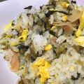 mimistya's cooksnap of when they made 豚肉と高菜炒め炒飯.