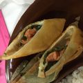 りあしりゅママ's cooksnap of when they made 鮭のシソチーズ春巻き.