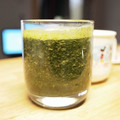 おが！！'s cooksnap of when they made 空芯菜 梨 葡萄のグリーンスムージー.