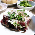 ＴＯＭＯＷＡＴ's cooksnap of when they made 茗荷と大葉で♪さっぱりかつおたたき.