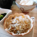 ＴＯＭＯＷＡＴ's cooksnap of when they made おろし大根とじゃこの酢の物.