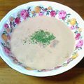 チェックのミニくま's cooksnap of when they made 混ぜるだけ♪トマトの豆乳クリームスープ.