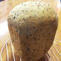 ♪おれんじ30♪'s cooksnap of when they made HBゴマ食パン☆はちみつ☆豆乳でふんわり.