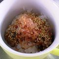 tamotan∞'s cooksnap of when they made ひと味違く！納豆の食べ方♪塩昆布入り.