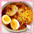 ikuchimu's cooksnap of when they made スープが旨☆ピリ辛ごま味噌ラーメン.