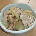 きらり流れ星's cooksnap of when they made 冬瓜と豚肉の中華炒め✿まろやか豆乳仕立て.
