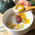 まゆこ．Ｍ's cooksnap of when they made 南瓜白玉のココナッツぜんざい風.