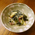 kurri's cooksnap of when they made 中華風タコの酢の物.
