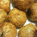 ぽこぴ～♪'s cooksnap of when they made ♪おうちde飲茶♪ごまだんご.