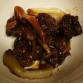 お豆腐母さん's cooksnap of when they made 丹波しめじと牛すじ肉の煮物.