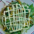 皆さぁん俺が来たでぇ's cooksnap of when they made ☆納豆レタスマヨコーン☆.