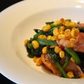 ミッフーママ's cooksnap of when they made 具沢山☆ほうれん草のバター炒め.