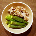リープリヒ's cooksnap of when they made ５分で簡単☆豚肉とオクラのサッと煮.