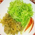 炒り豆's cooksnap of when they made びっくりするほど柔らかい！豚こま生姜焼き.