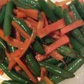0118うえよこ's cooksnap of when they made インゲンのきんぴら.