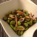gakky's cooksnap of when they made 塩昆布と桜えびで枝豆。.