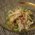 gakky's cooksnap of when they made えのきときゅうりの梅肉和え.