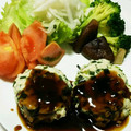 黄色のぴっぴさん's cooksnap of when they made とりむね肉と豆腐を使った☆和風ハンバーグ.