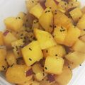 さゆり4's cooksnap of when they made さつまいものおかず☆甘辛サイコロ煮.