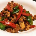 おひで04's cooksnap of when they made 豚肉とパプリカのカレー炒め.