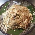 smilesachi's cooksnap of when they made もやしとささみのからしあえ.