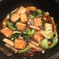 ねむねむ♪'s cooksnap of when they made 厚揚げと青梗菜のうま煮丼.