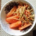 まり郎's cooksnap of when they made レンジで簡単♪チキンとゴボウのサラダ♡.