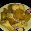 ちゃんぱむ's cooksnap of when they made 大根と手羽元の煮物.
