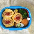 。ありんこ。's cooksnap of when they made ＊オムライス風♪卵焼き＊.
