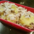hiyokogirl's cooksnap of when they made うちのさつまいもご飯♡バター醤油で絶品♡.