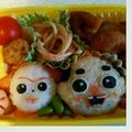 _candy_'s cooksnap of when they made ちっちゃいおっさん♪♪のキャラ弁♪♪.